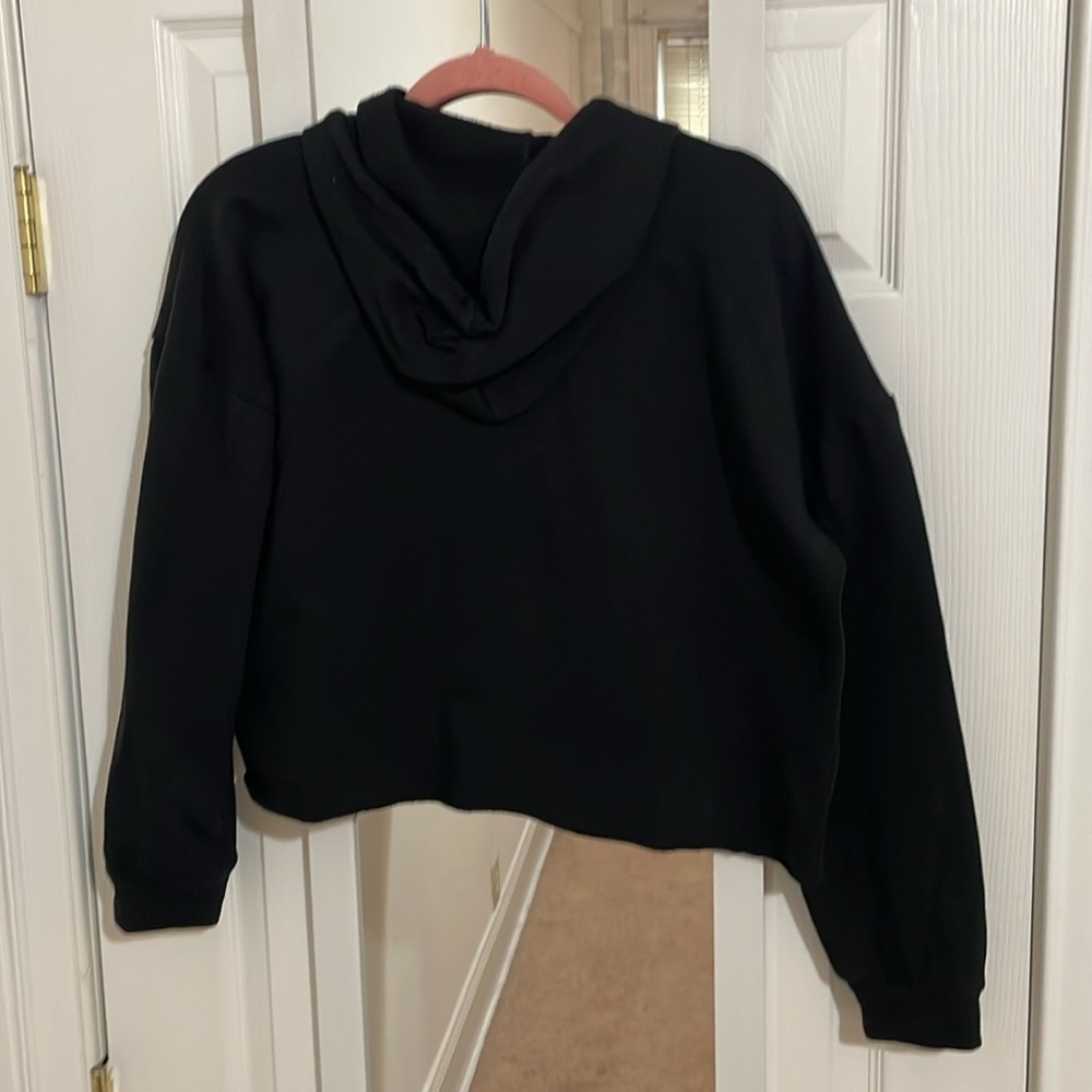 Slipknot Hot Topic Raw Hem Crop Top Hoodie - Picture 8 of 11
